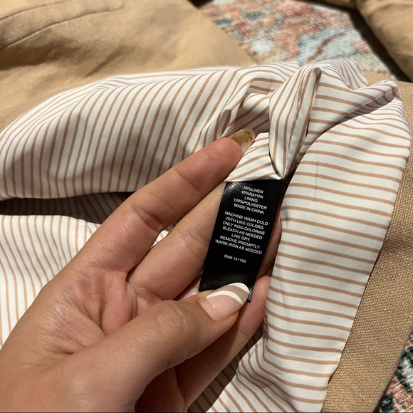 ⭐️Harve Benard beige linen blazer - Picture 9 of 11